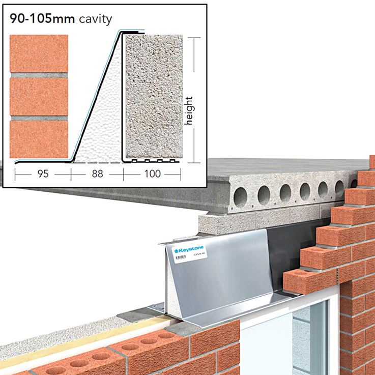 Keystone Lintel Cfs/K-90 3300mm